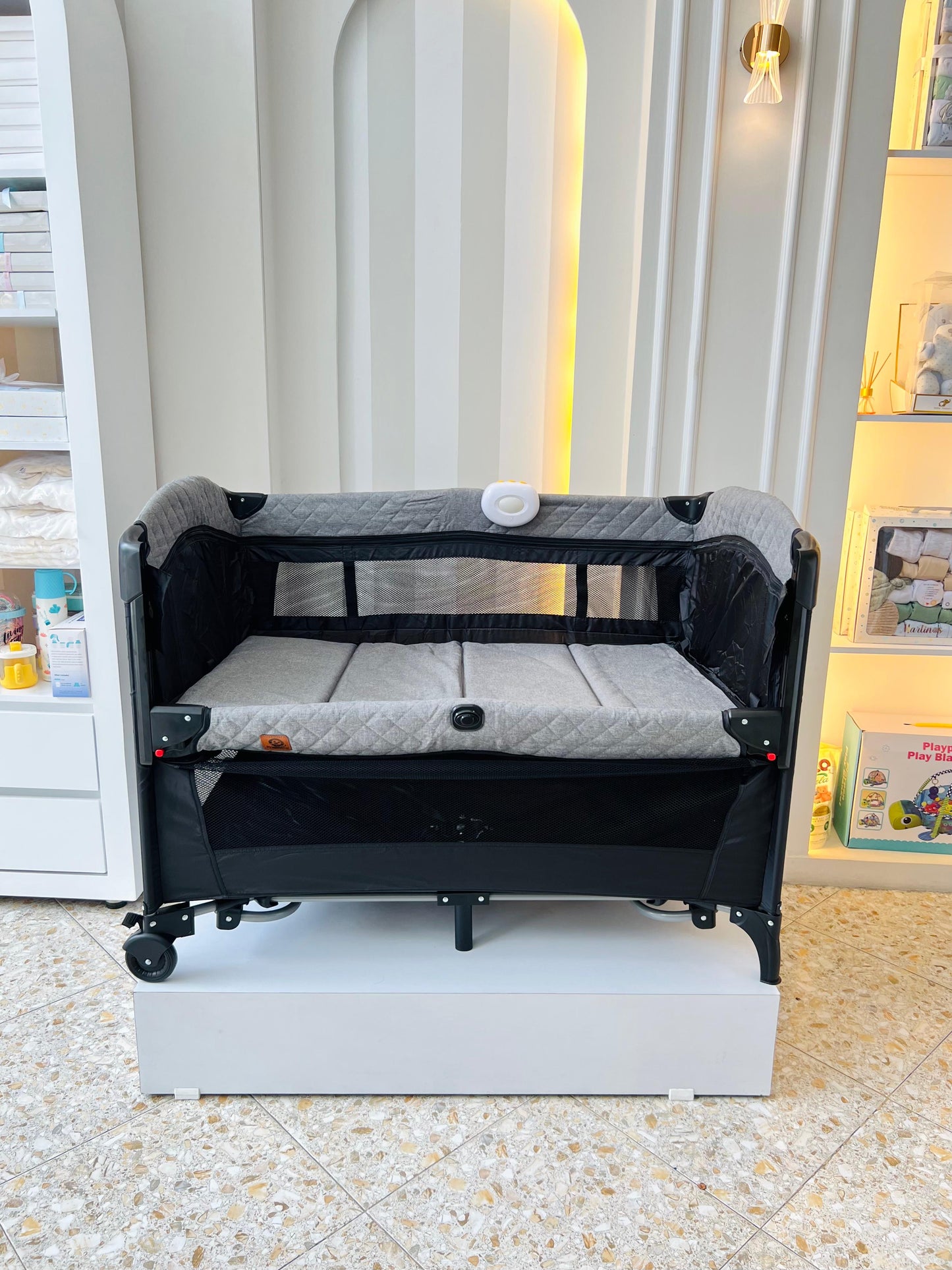 CUNA CORRAL COLECHO SILVER - MAXIBABY