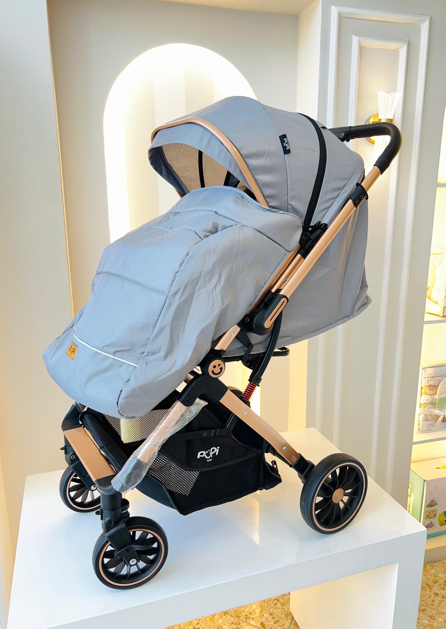 COCHE MALETA REVERSIBLE PUPI