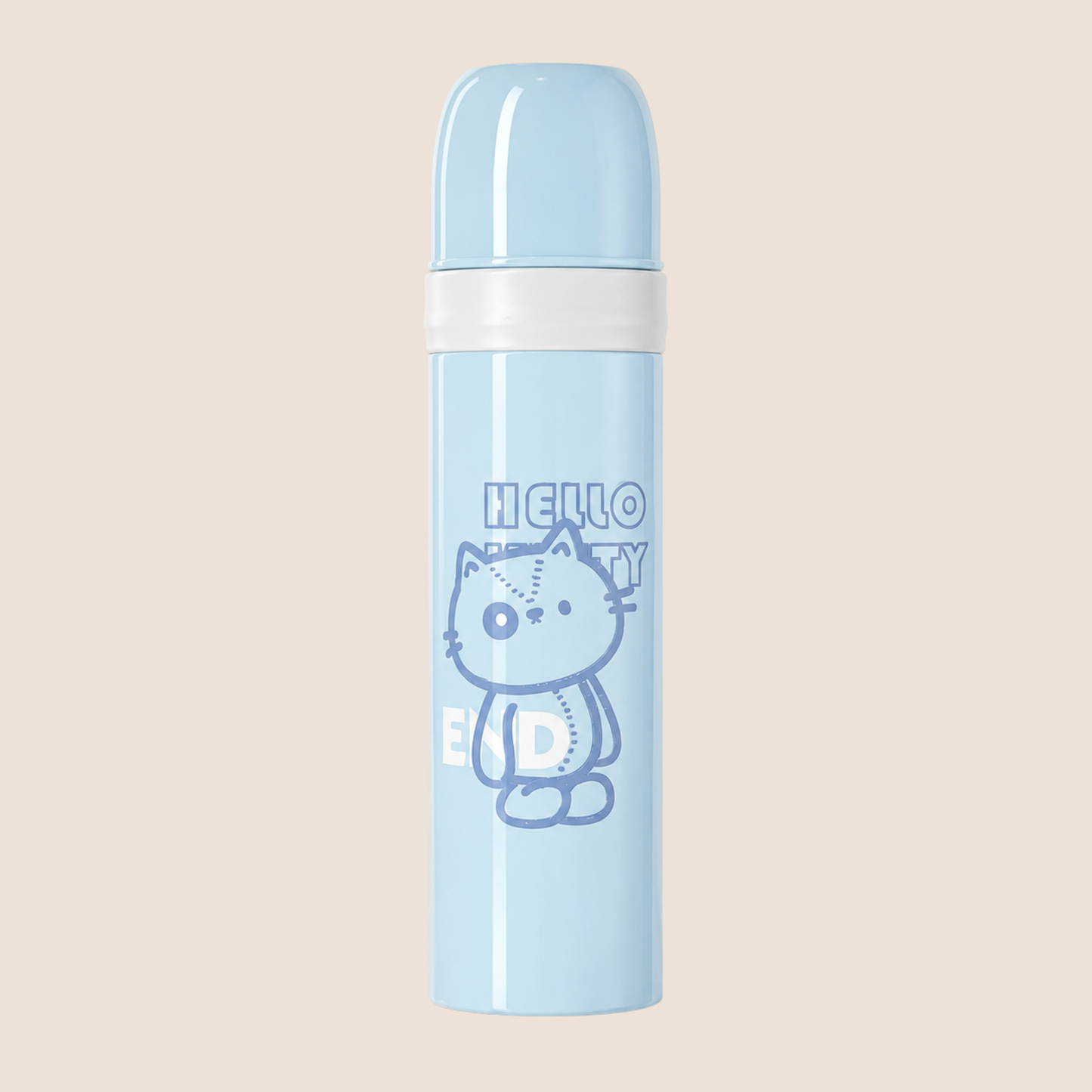 ⭕️TERMO TÉRMICO INFANTIL 500ML AZUL