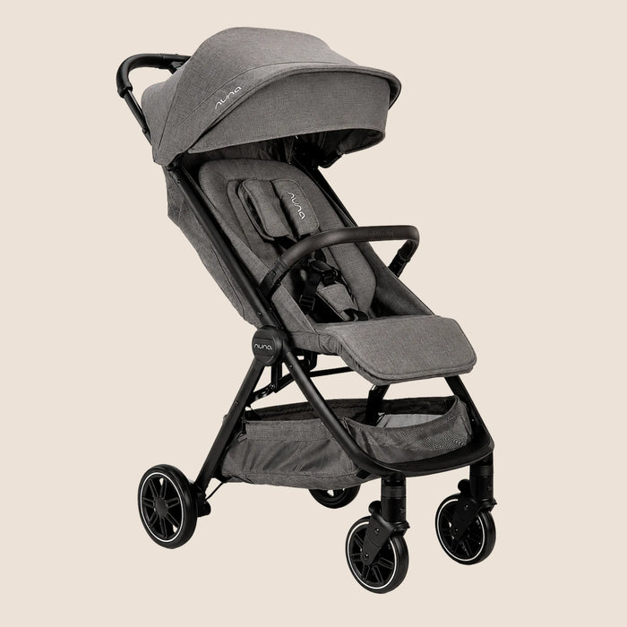 Coche Nuna TRVL Granite – Compacto y Ultraligero para Viajes