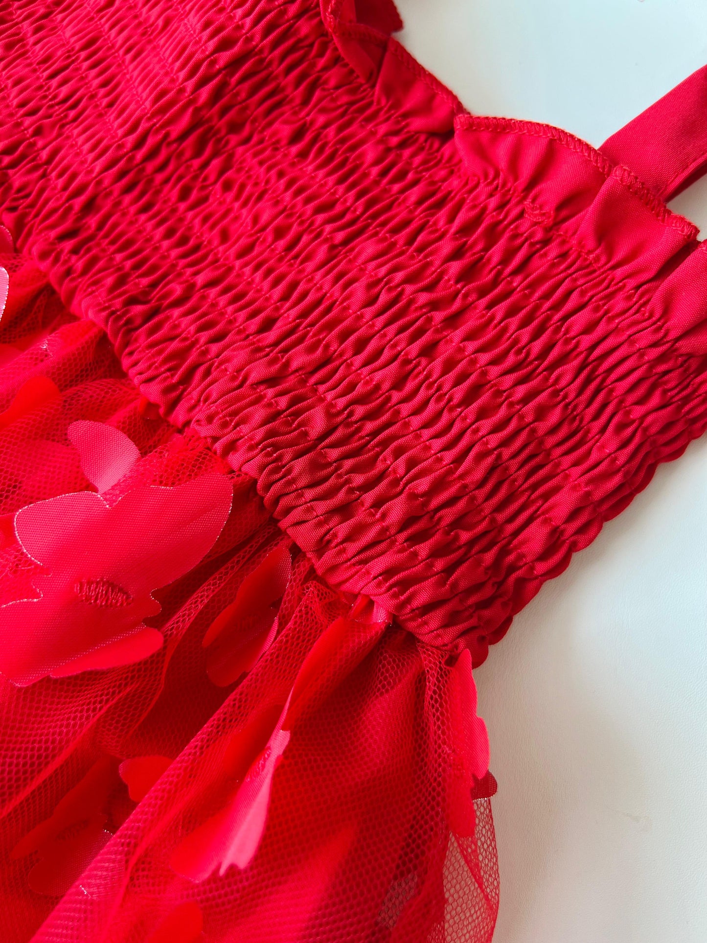 VESTIDO TUL MOÑO Y MARIPOSAS