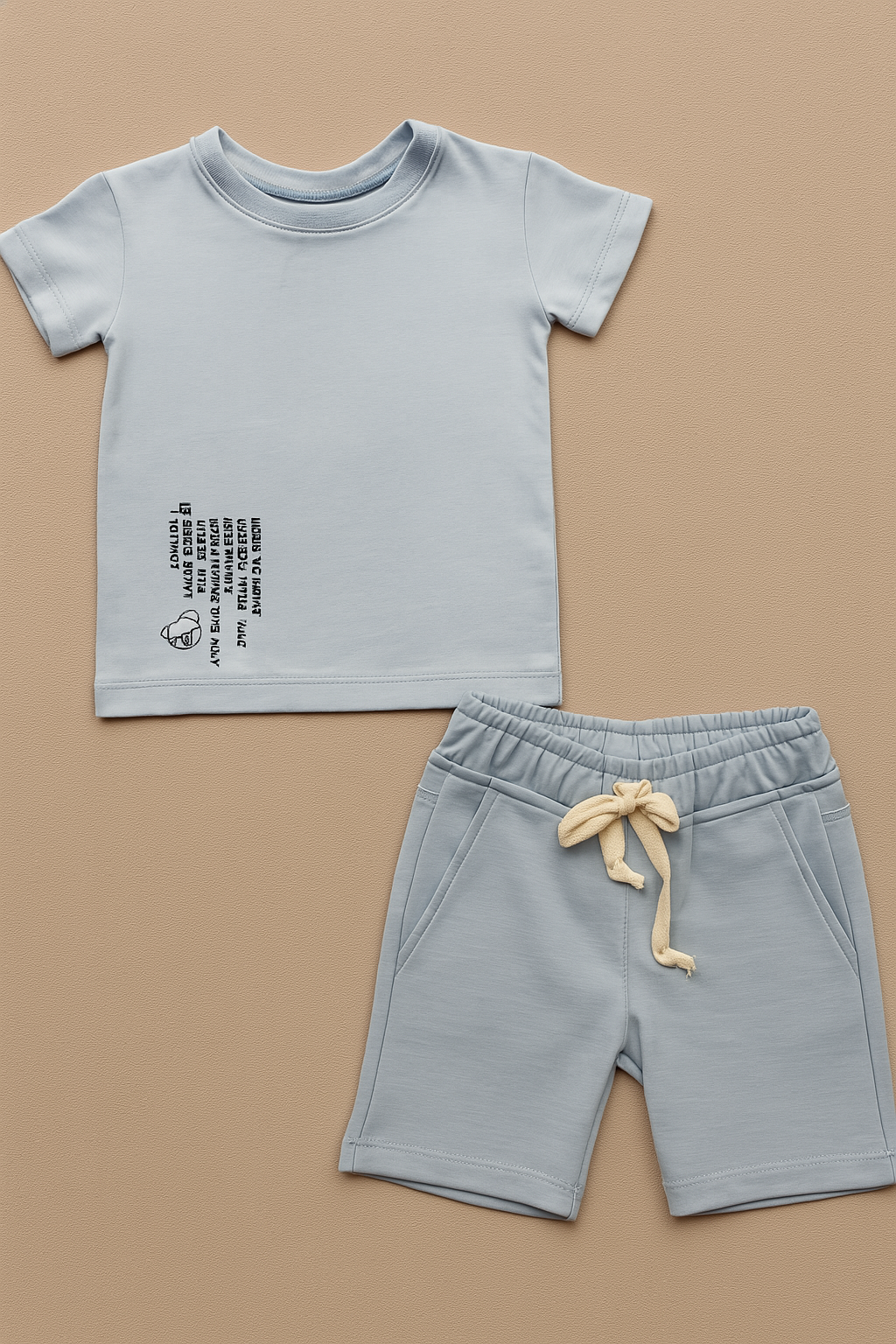 SET INFANTIL CON ESTAMPADO DIVERTIDO AMÉN