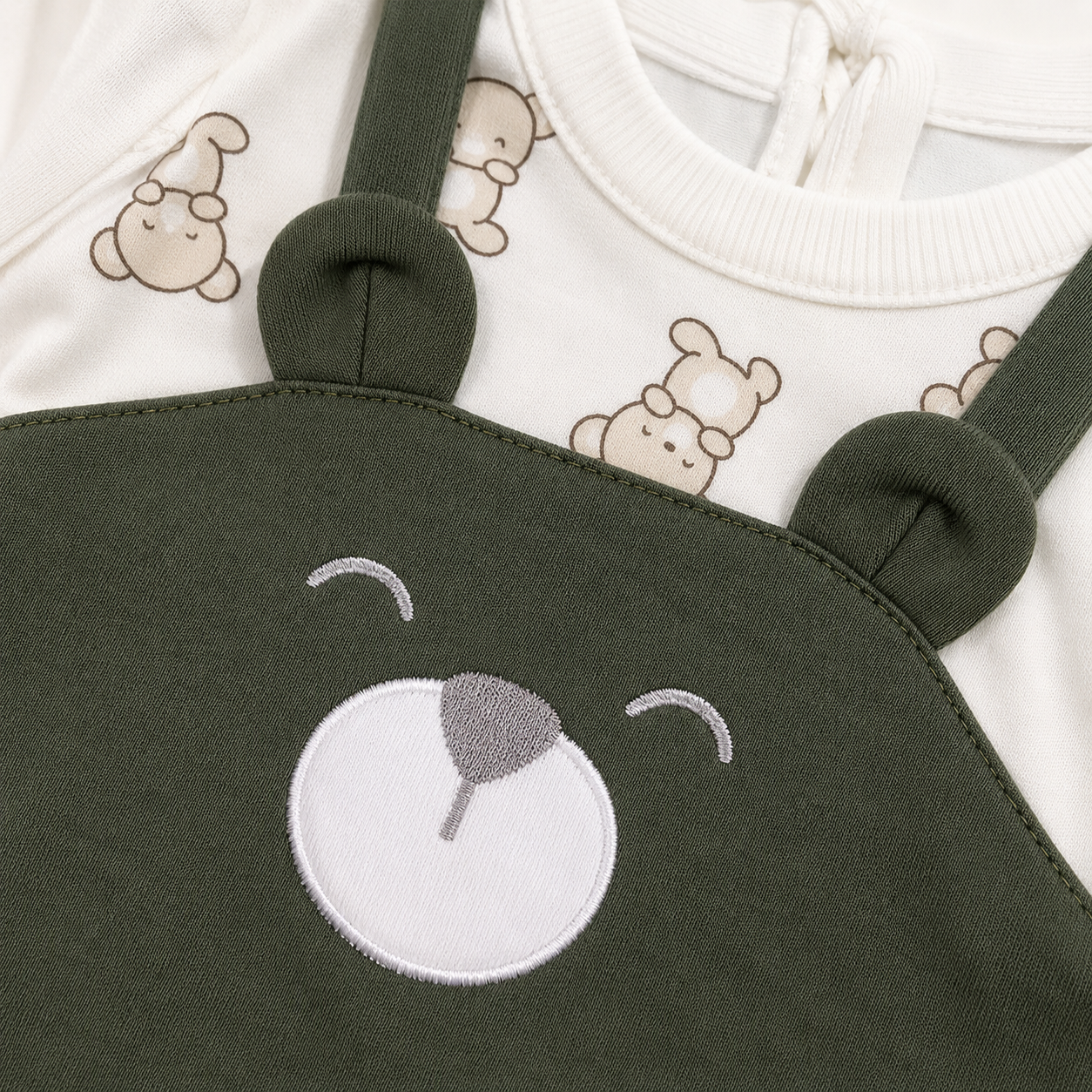 ⭕️ JARDINERA TEDDY BABY MARTIN@S VERDE