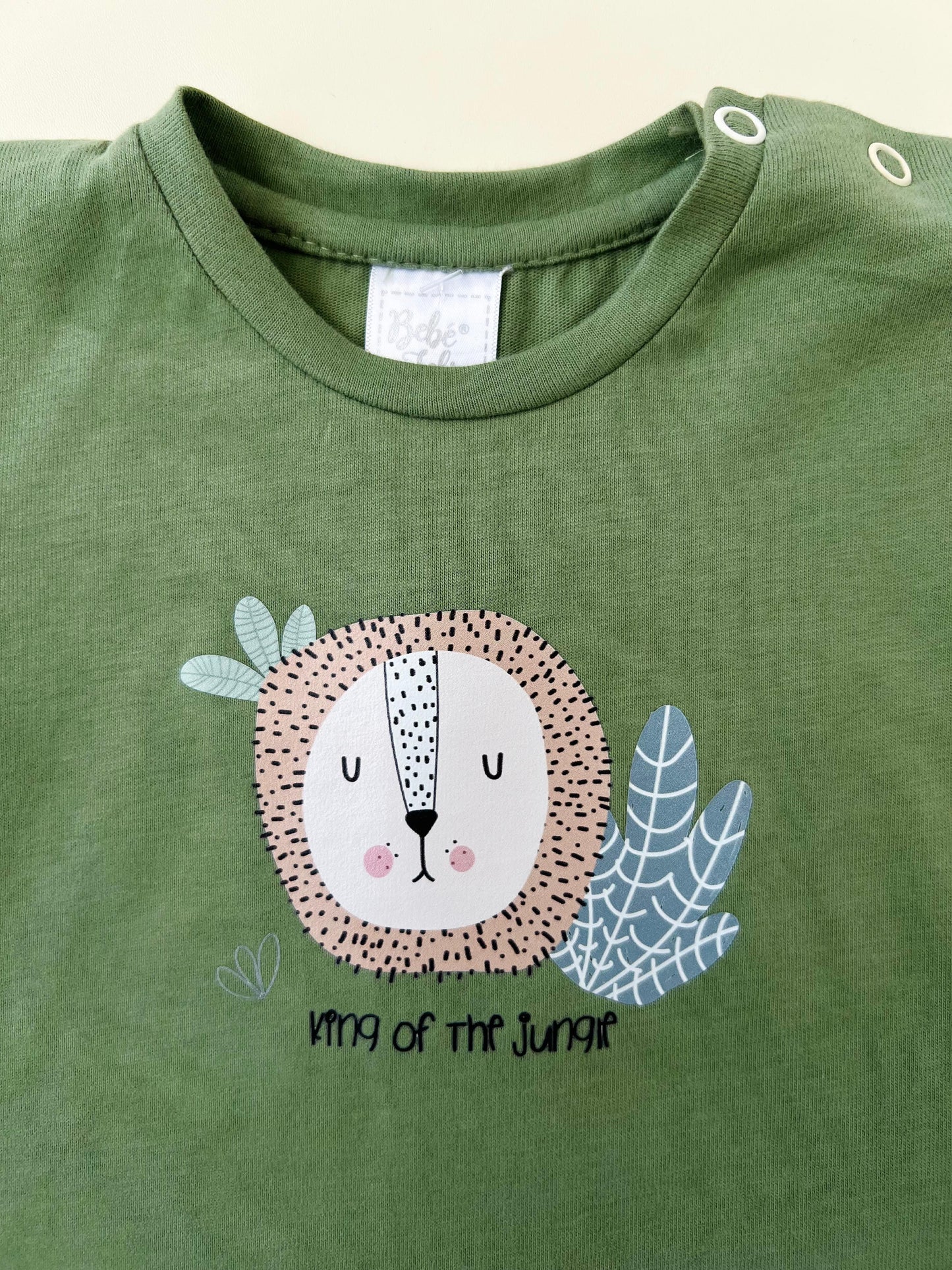 CONJUNTO REY DE LA SELVA BEBÉ FELIZ