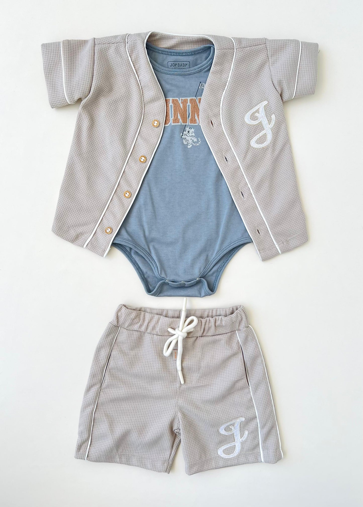 CONJUNTO BEISBOLISTA DE 3 PIEZAS