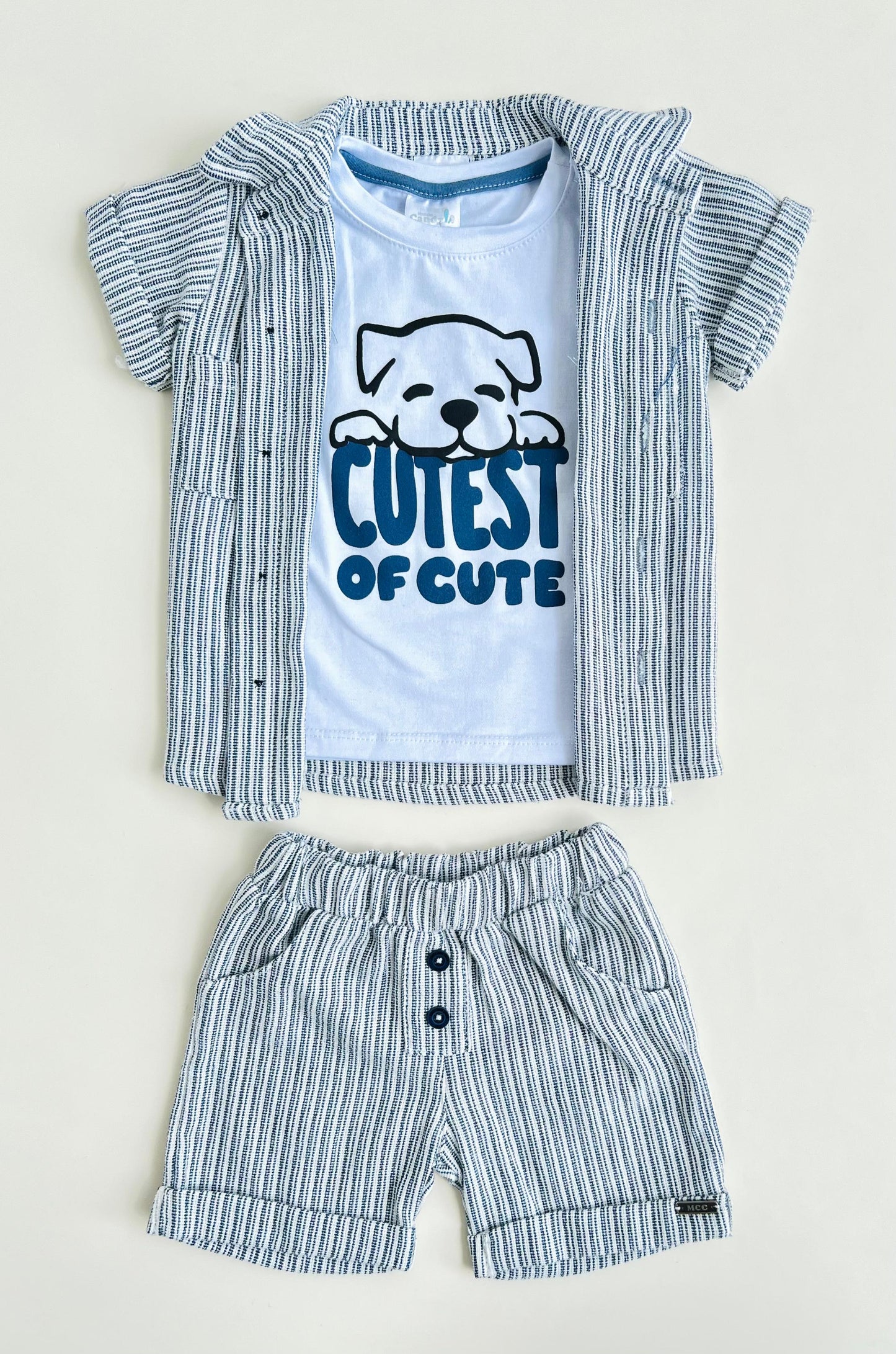 CONJUNTO 3 PIEZAS “CUTEST OF CUTE” CANDY