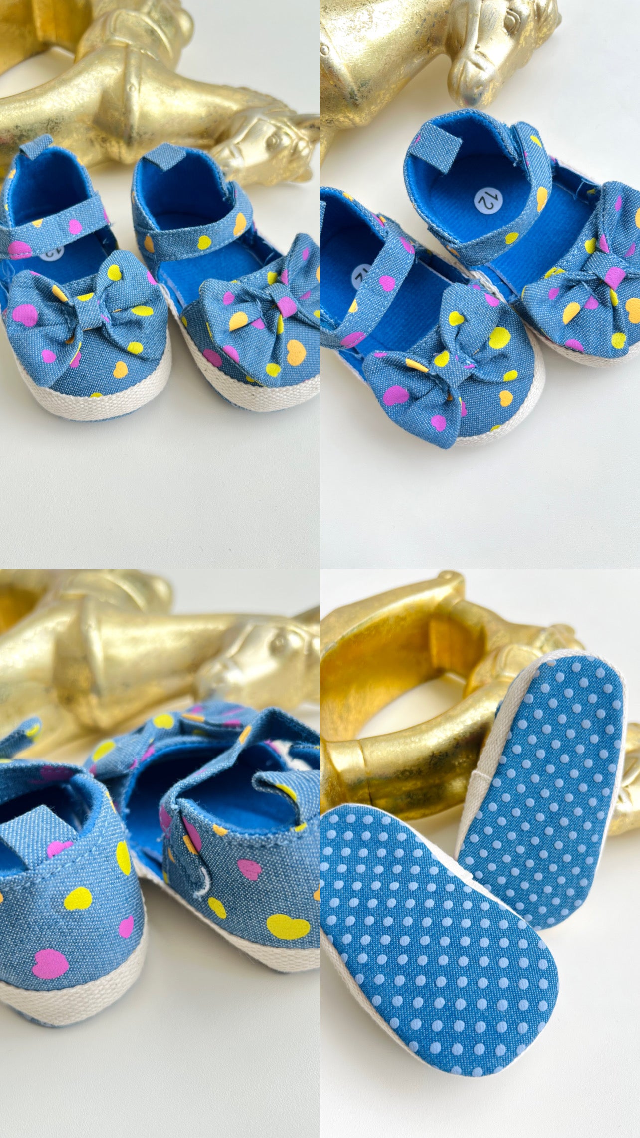 SANDALIAS BEBÉ ESTAMPADOS CORAZONES