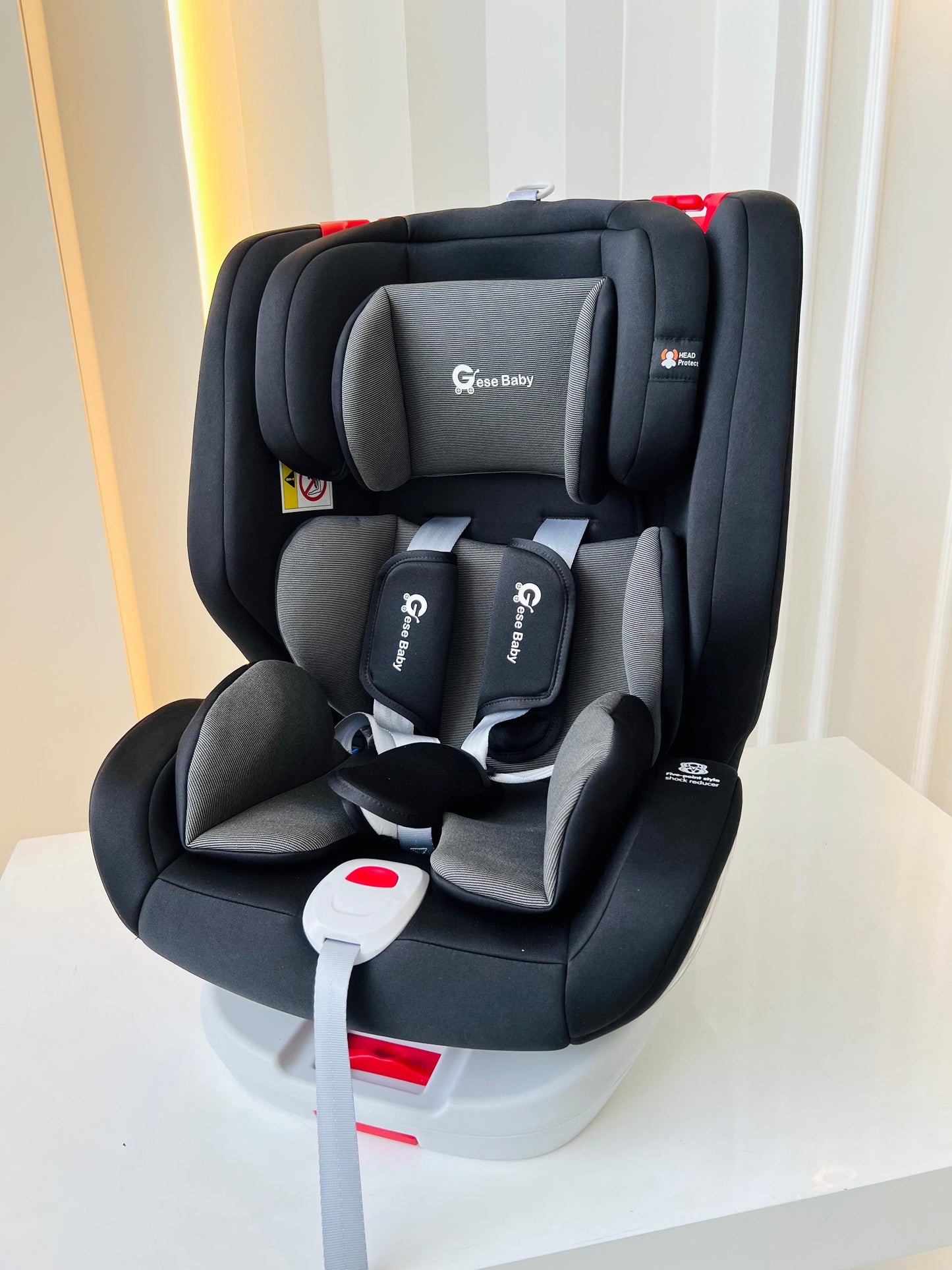 SILLA PARA CARRO CONVERTIBLE GESEBABY 360º ISOFIX