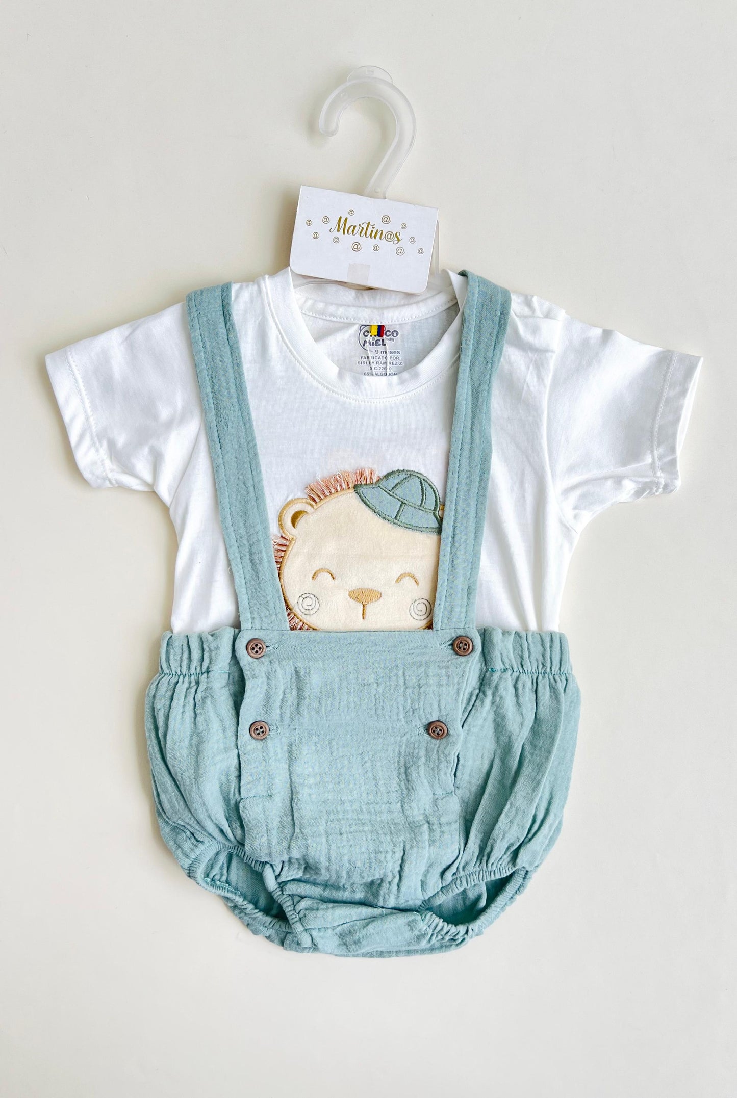 CONJUNTO CON TIRANTE DE LEON - CHOCOMIEL