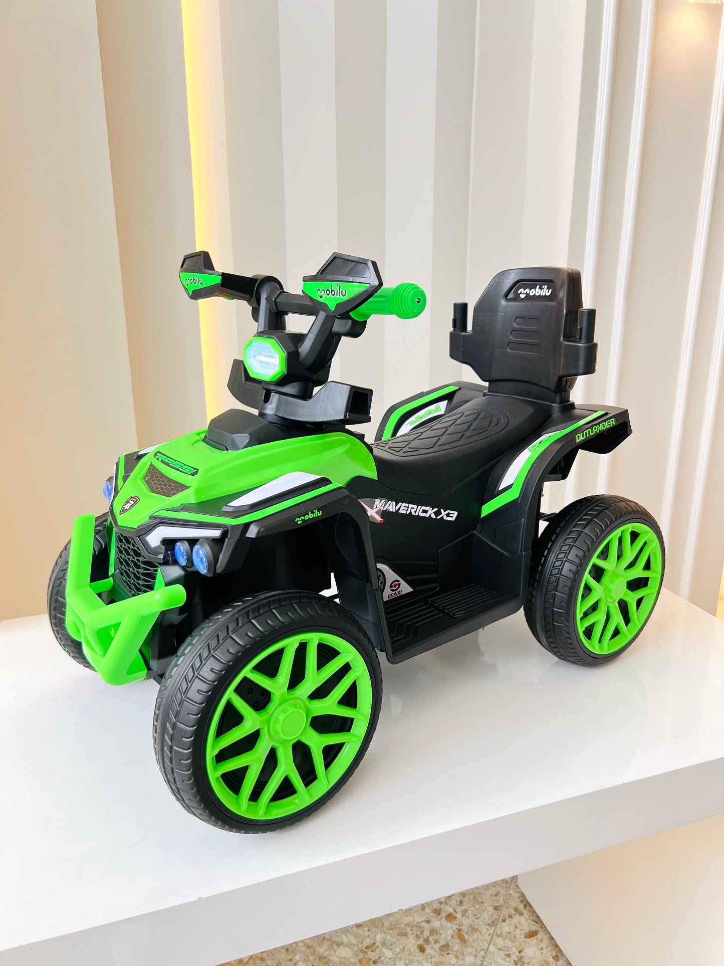 CUATRIMOTO ELÉCTRICA PASEADOR MAVERICK X3