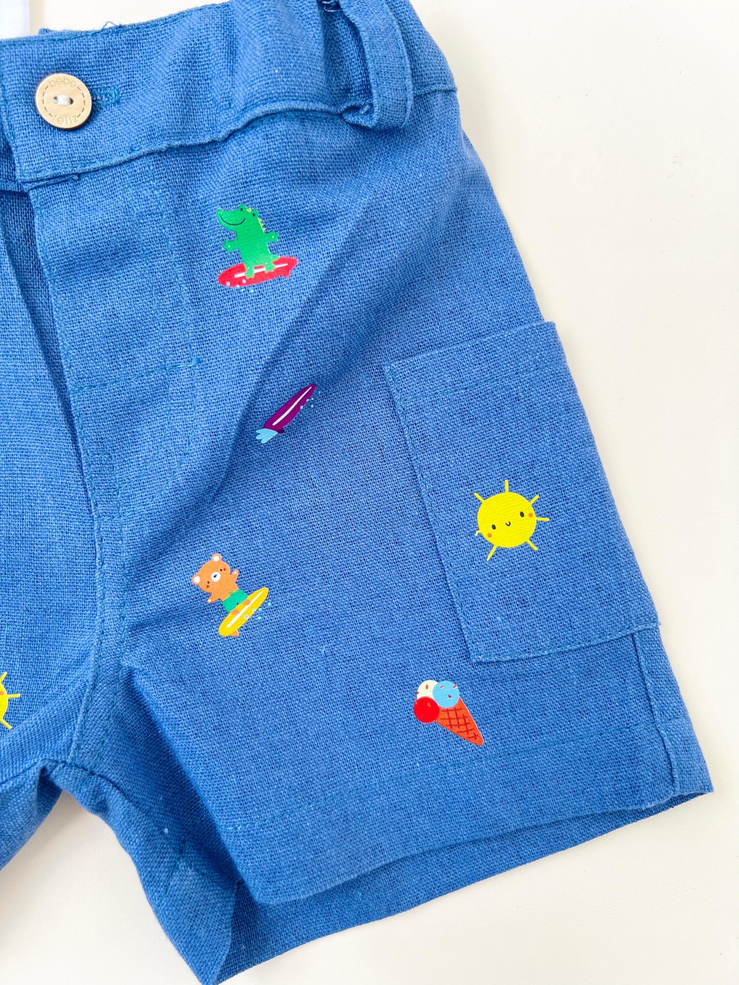CONJUNTO SUMMER SURF FRIENDS BEBÉ FELIZ