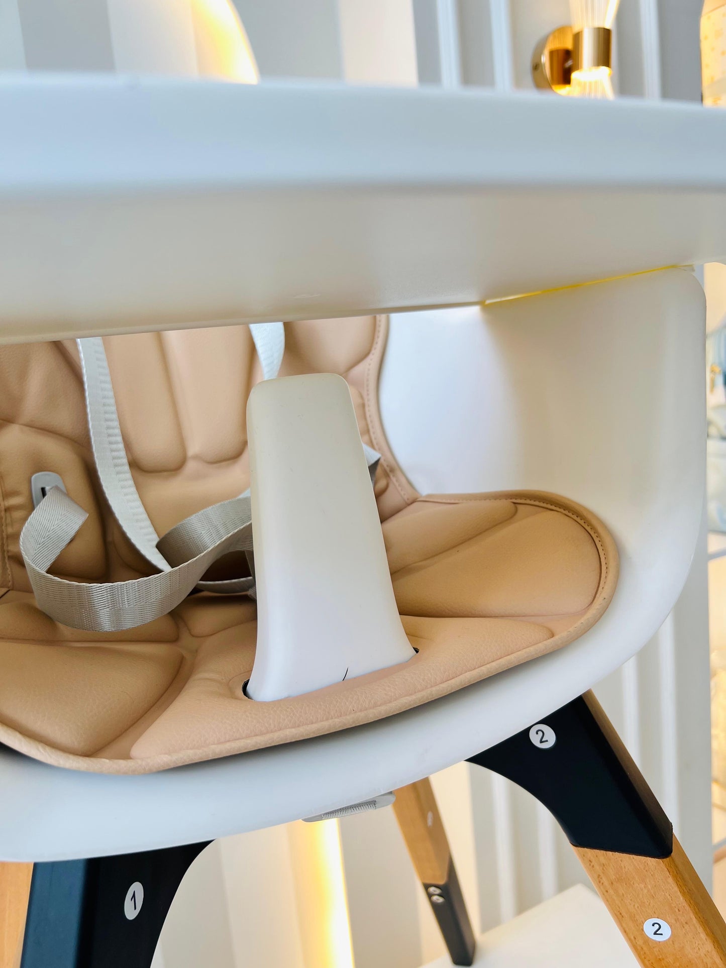 SILLA COMEDOR DELUXE DE MADERA ROSADA
