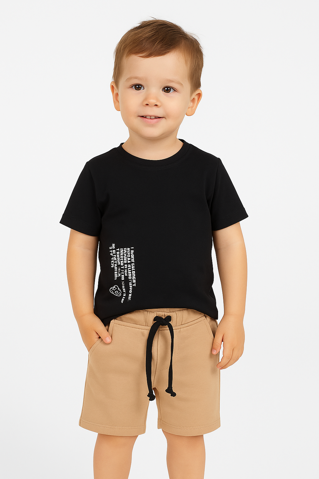 SET INFANTIL CON ESTAMPADO DIVERTIDO AMÉN