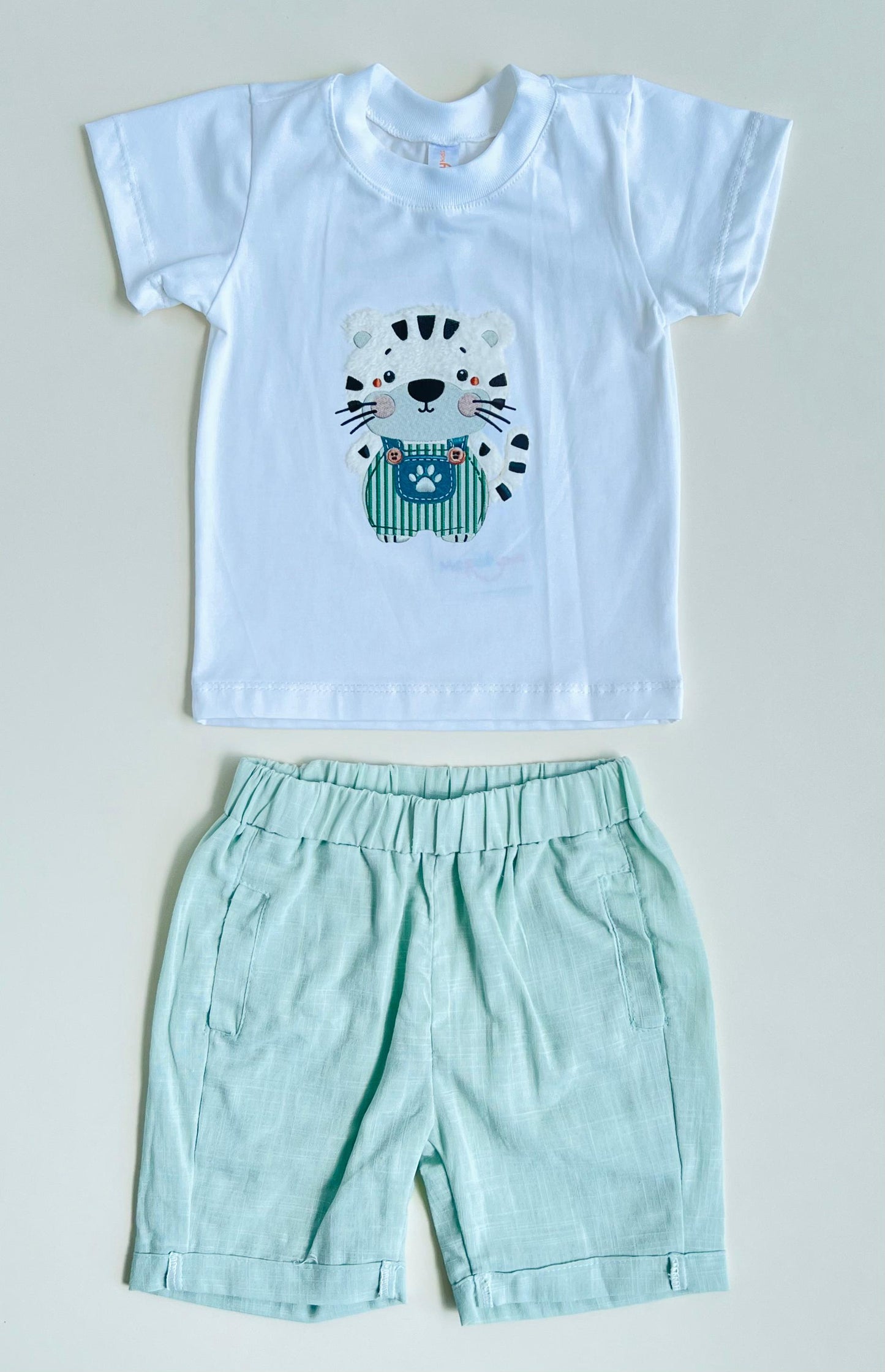 CONJUNTO CEBRITA A RAYAS