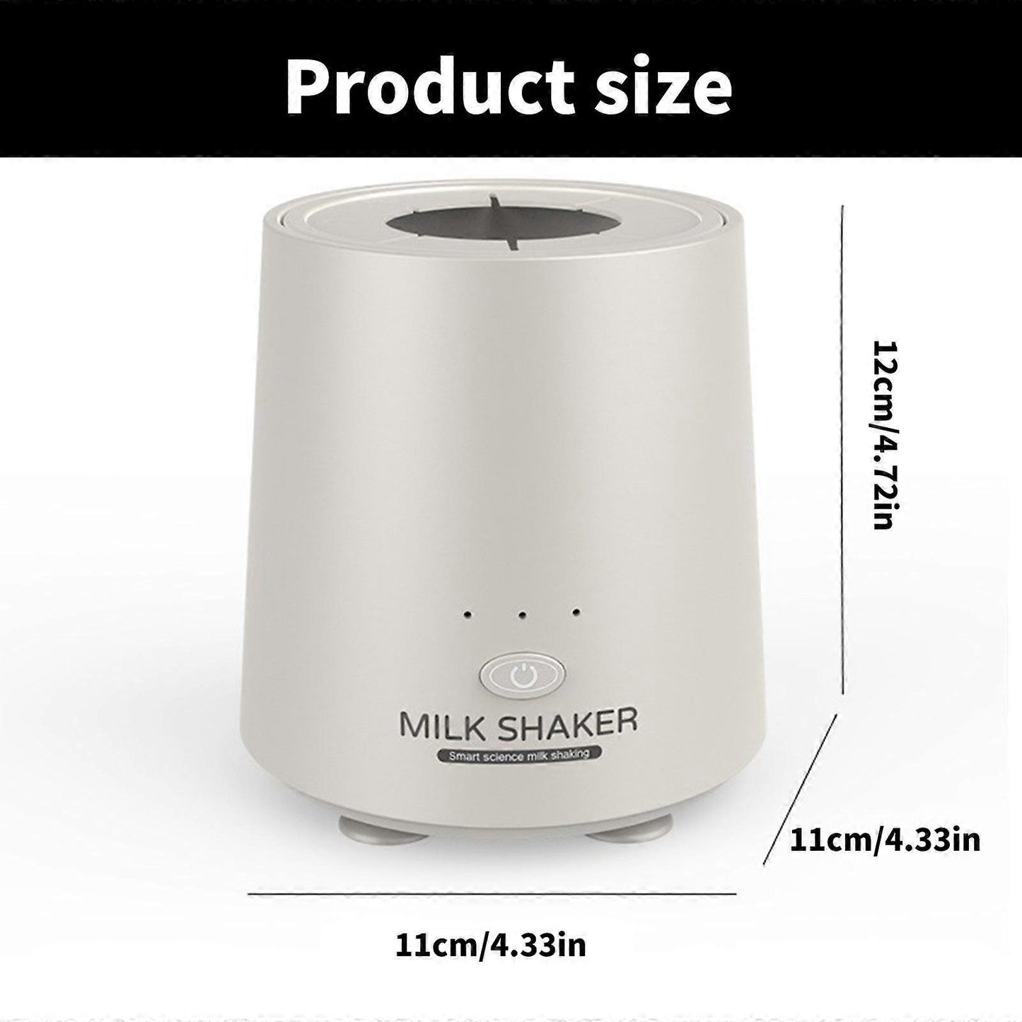 ⭕️MEZCLADOR AUTOMÁTICO DE LECHE MILK SHAKER