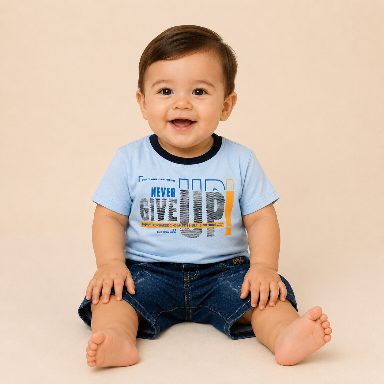 ⭕️ CONJUNTO 2 PIEZAS KIDS AZUL