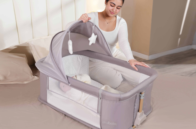 CORRAL COLECHO ELÉCTRICO COOLBABY BEIGE