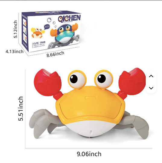 CANGREJO DIDÁCTICO SENSORIAL