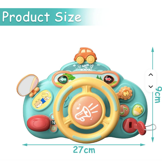 VOLANTE INFANTIL INTERACTIVO