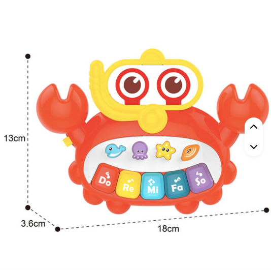 CANGREJO MUSICAL INFANTIL