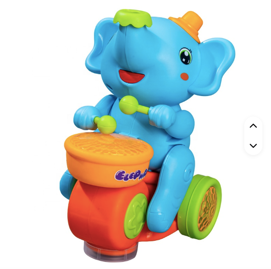 ELEFANTE DIDACTICO SENSORIAL AMARILLO