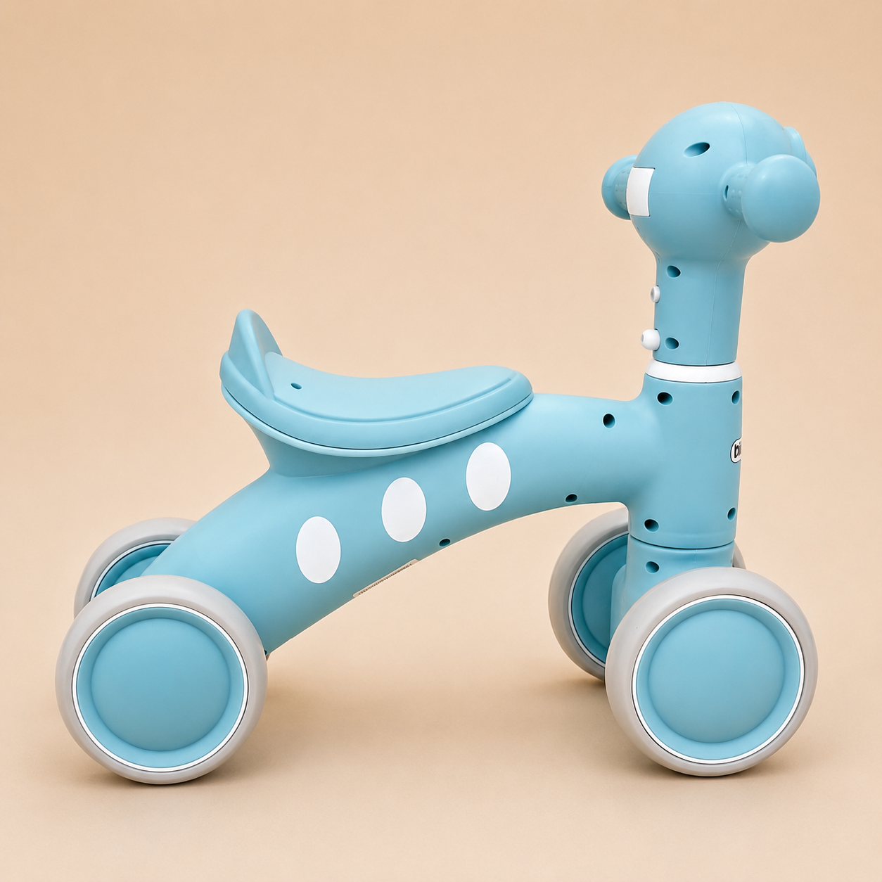 Triciclo Bebé 4 Ruedas Azul | Sin Pedales 1-3 Años | Mara Baby