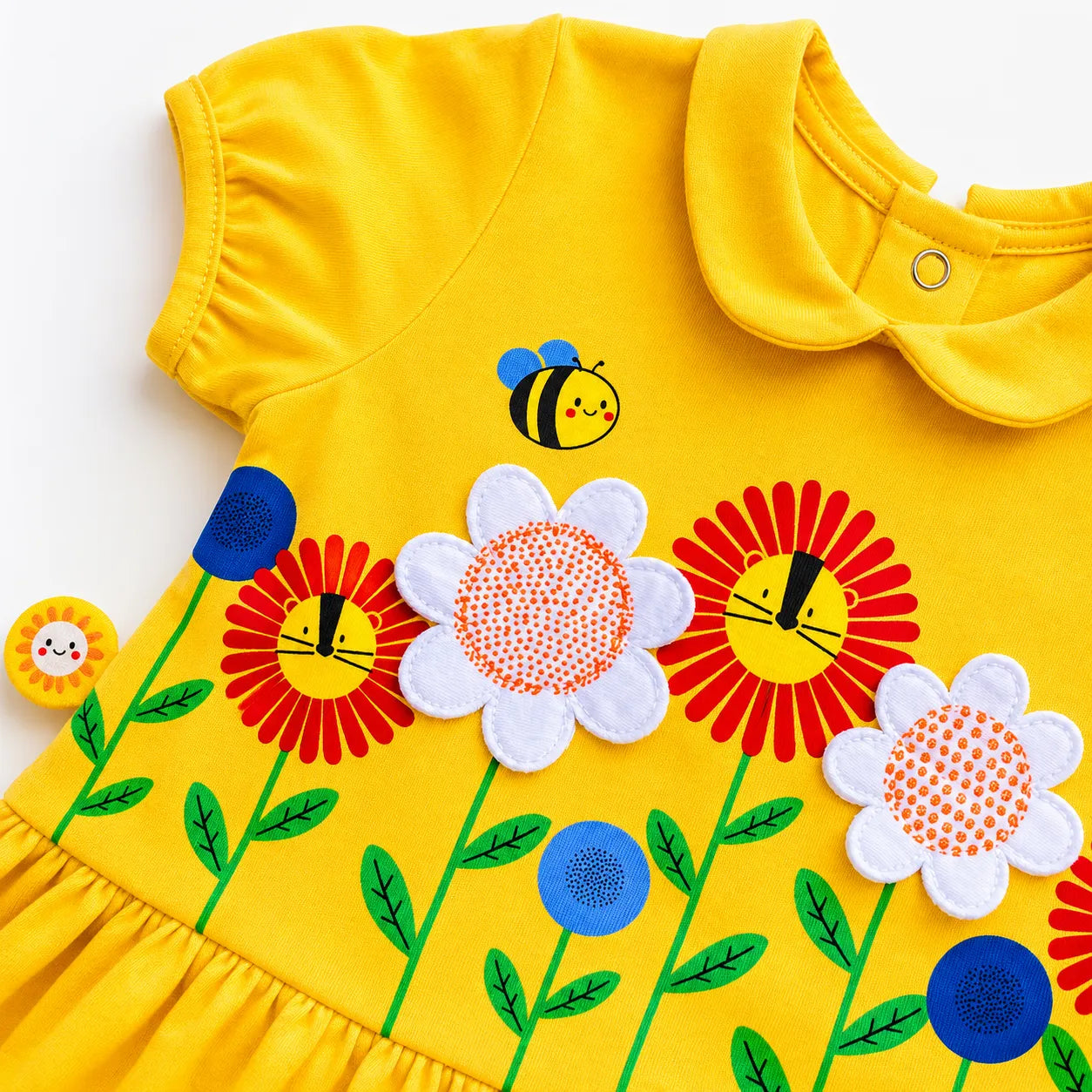VESTIDO LEONCITO CON CUELLO