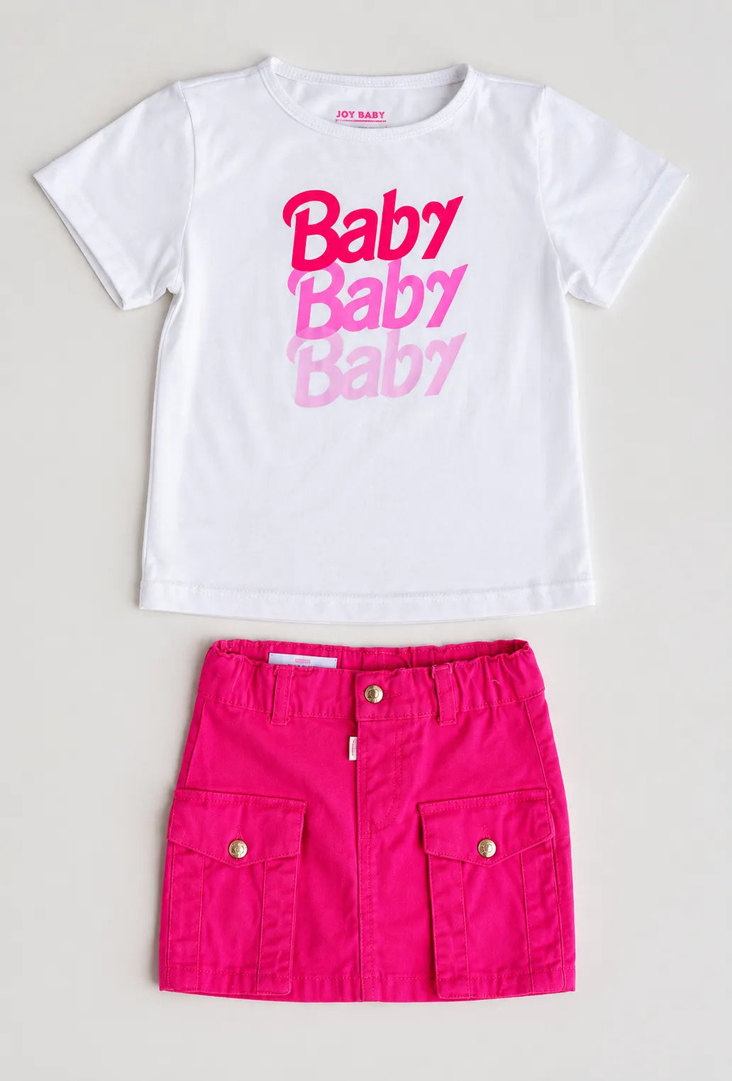 CONJUNTO TIPO DENIM 3 PIEZAS