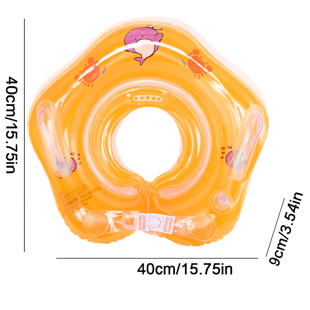 FLOTADOR DE CUELLO NARANJA