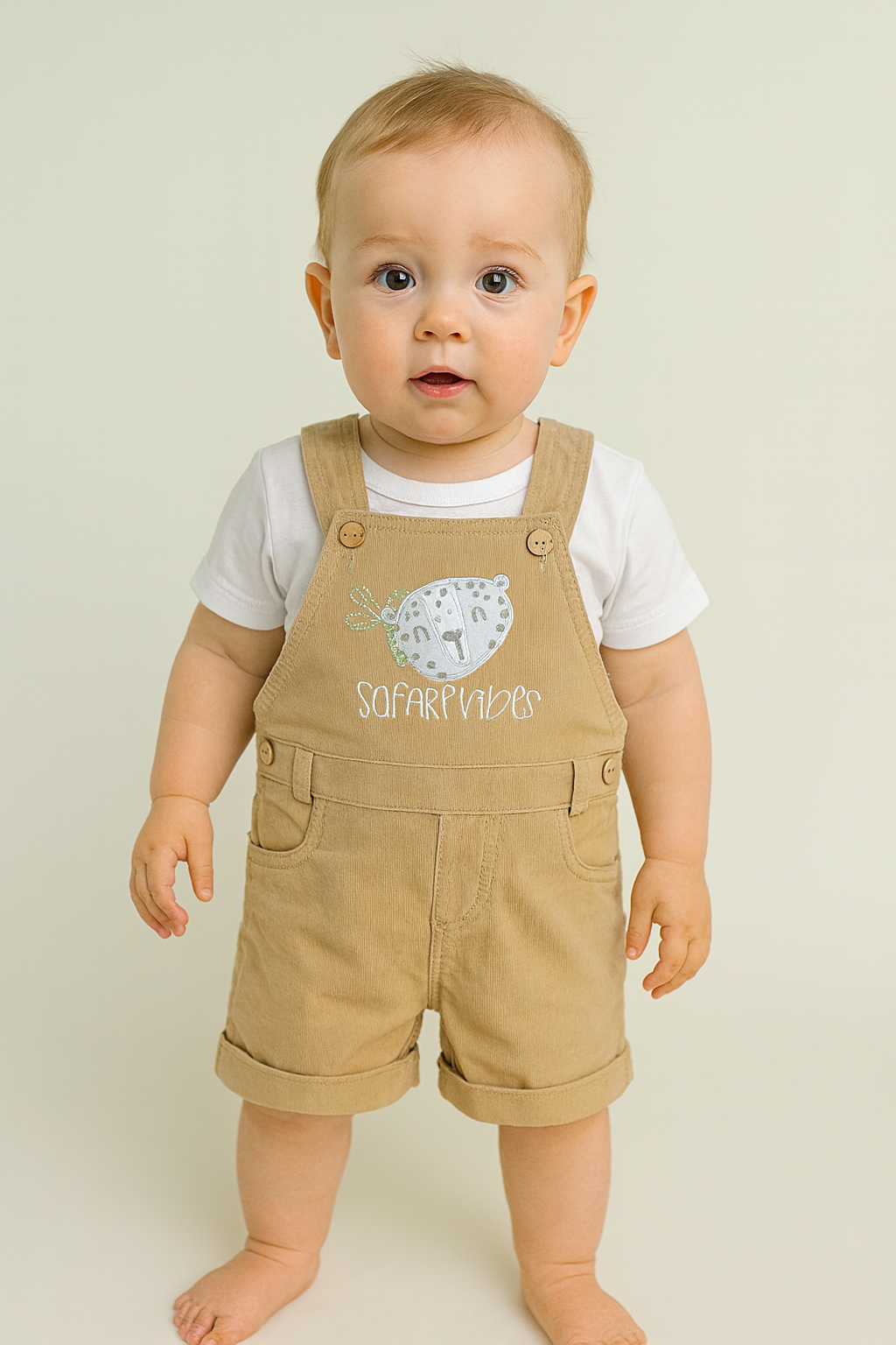 OVEROL SAFARI VIBES BEIGE - BEBÈ FELIZ