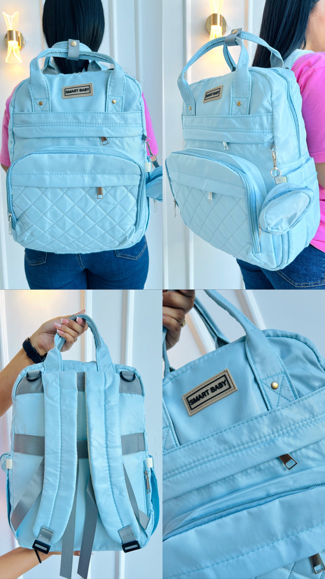 PAÑALERA MOCHILA SMART BABY