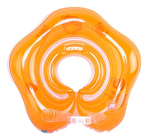 FLOTADOR DE CUELLO NARANJA