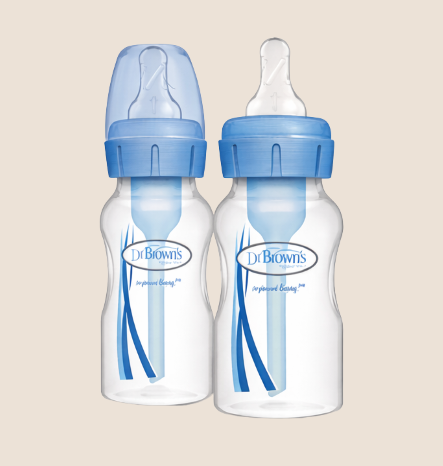 TETERO DR. BROWNβS OPTION+ Y ANTI-COLIC - PACK X2 (120ML / 4oZ)