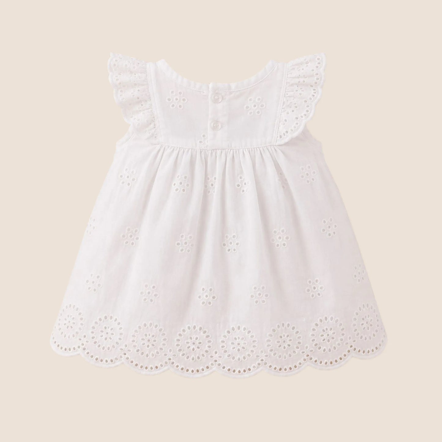 VESTIDO OJALILLO- LOSAN
