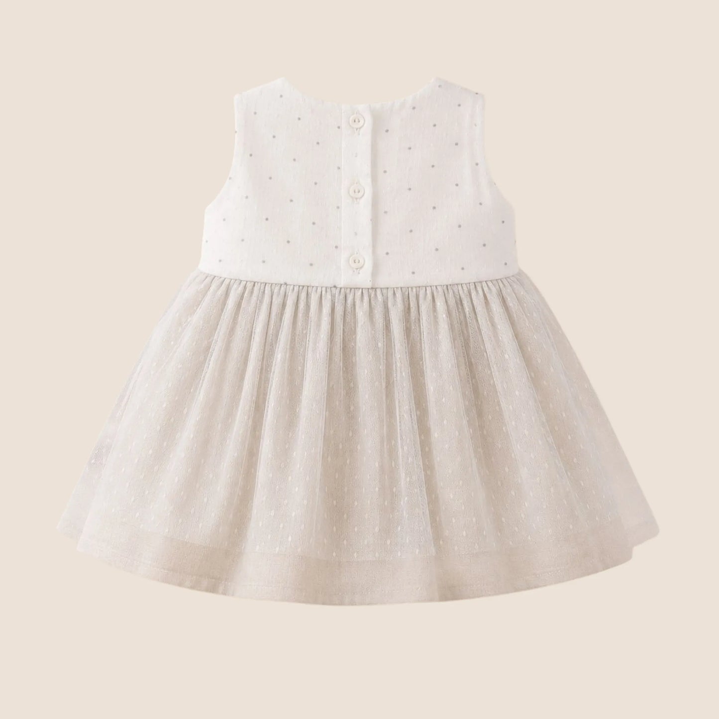 VESTIDO MOÑO - BEBE FELIZ