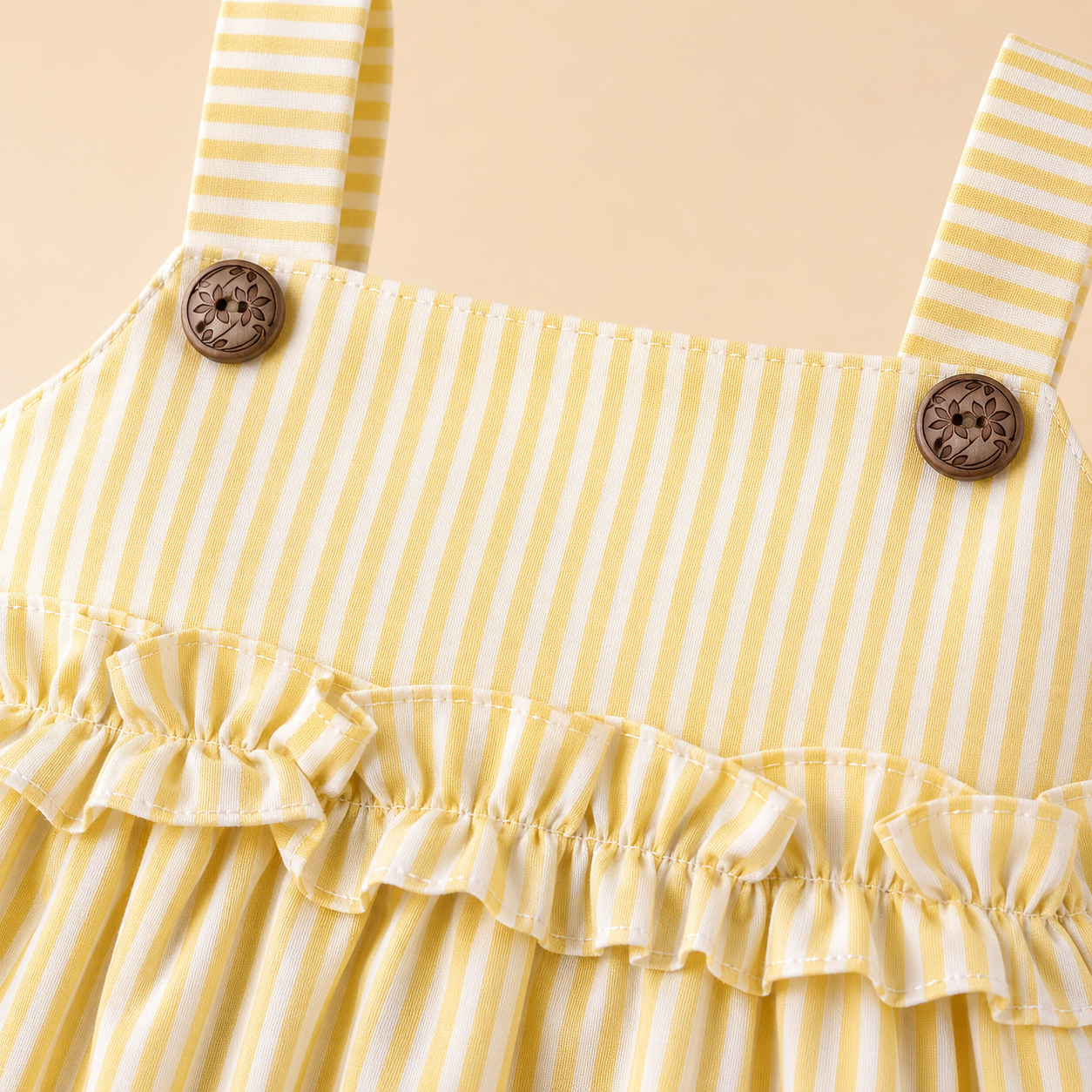 ⭕️ VESTIDO AMARILLO COLOMBIANO BEBÉ FELIZ |MARA BABY