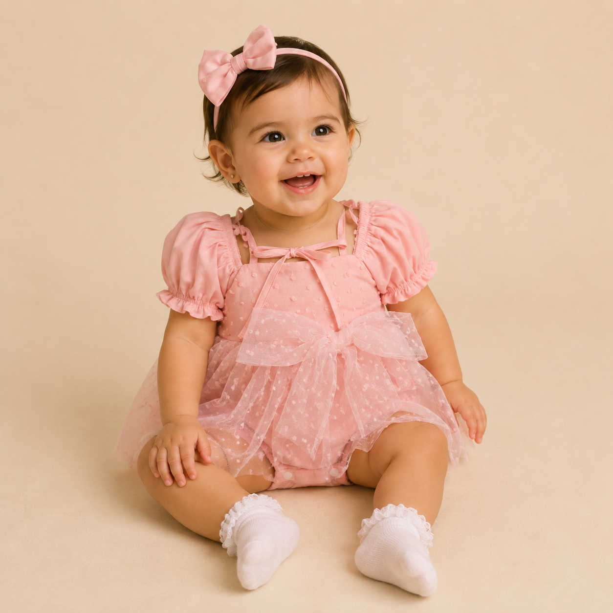 ⭕️ ASOLEADOR TULL SALMÓN | MARA BABY