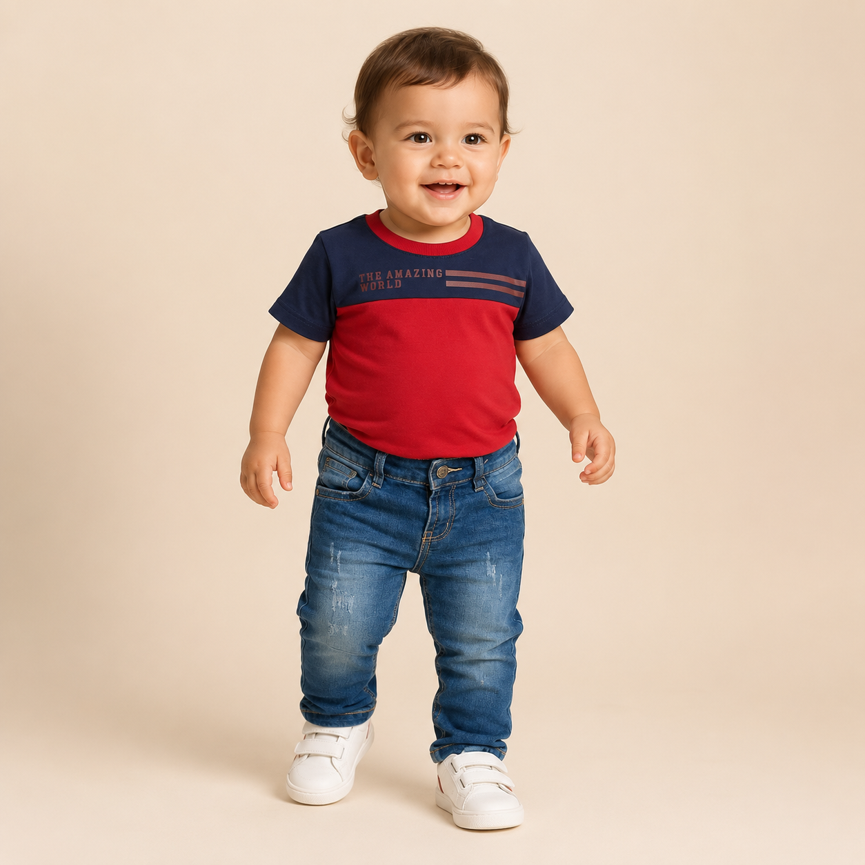 ⭕️ CONJUNTO 2 PIEZAS ROJO THE AMAZING | MARA BABY
