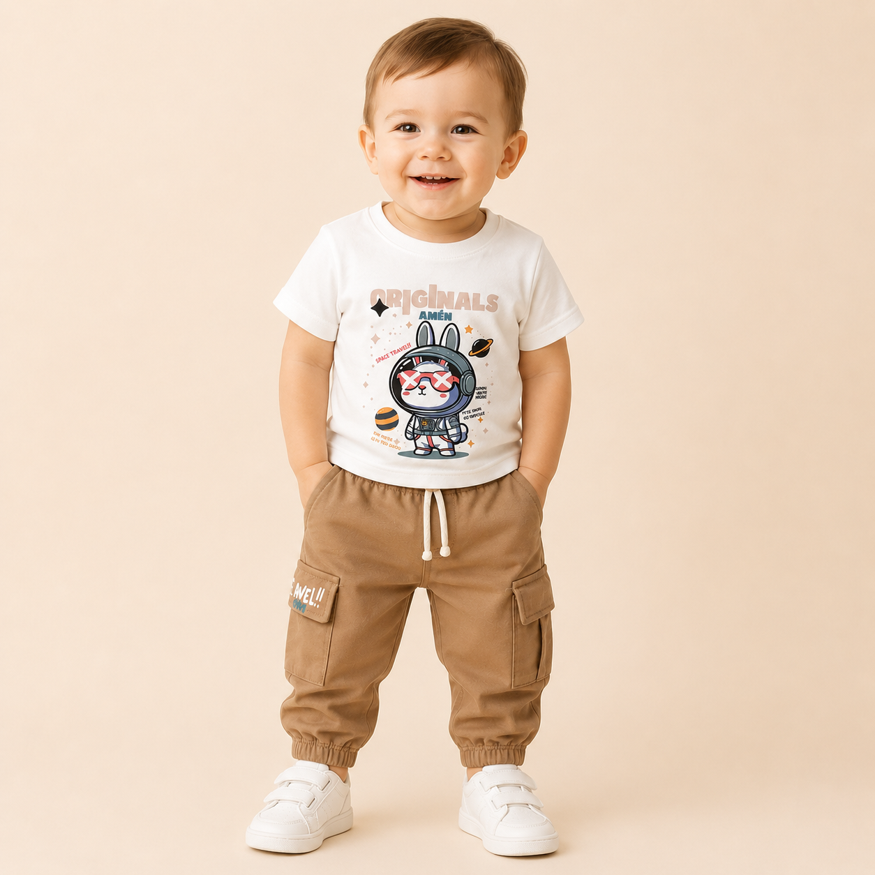 ⭕️ CONJUNTO 2 PIEZAS BLANCO ORIGINALS |MARA BABY