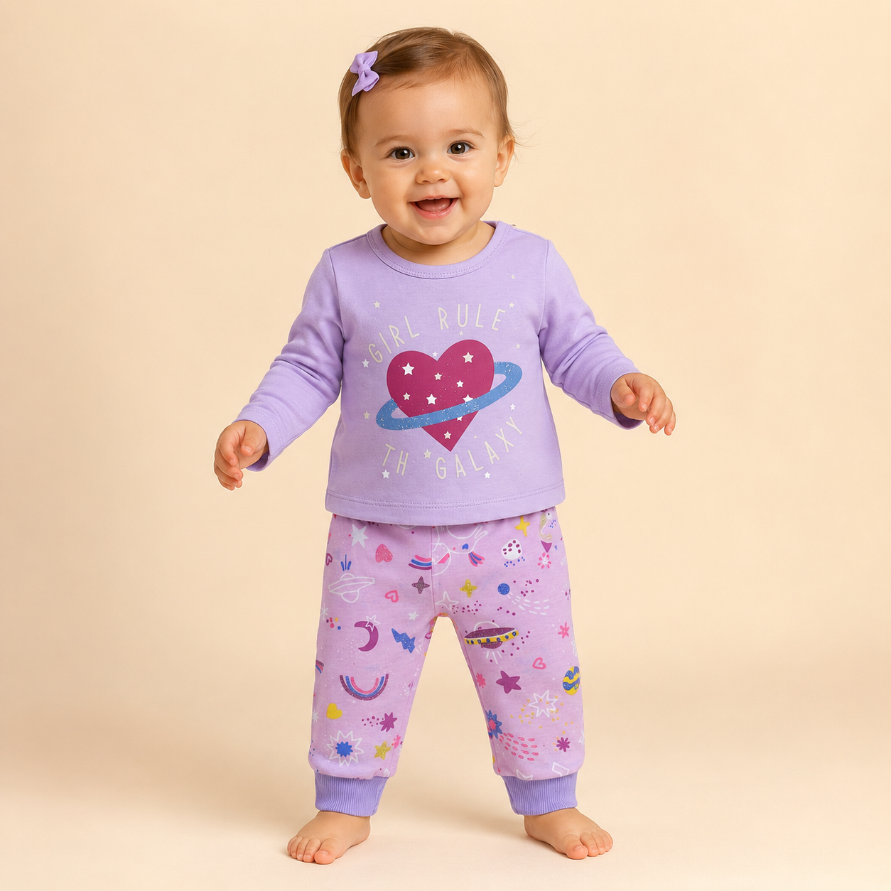 ⭕️ PIJAMA 2 PIEZAS ARCOÍRIS |MARA BABY