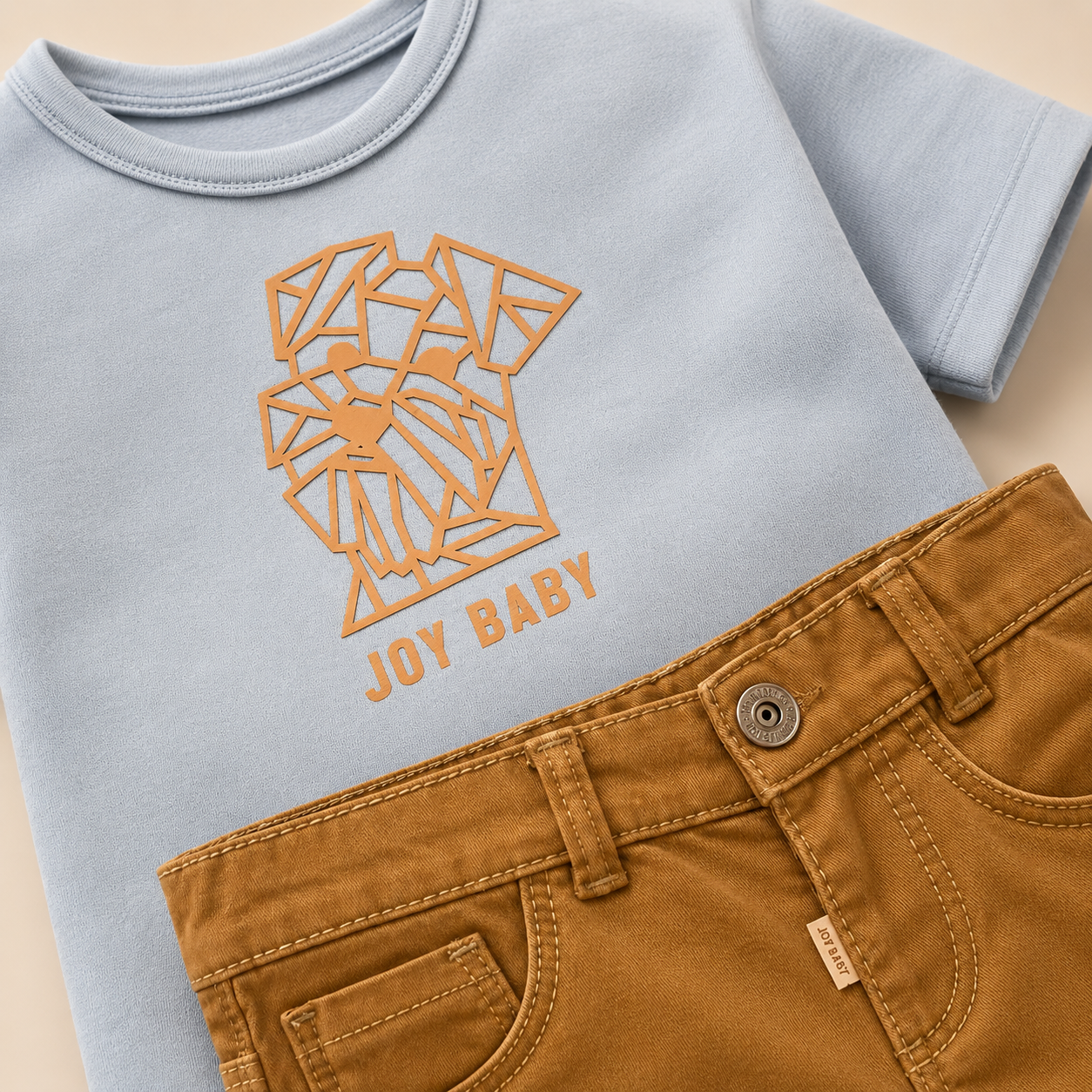 ⭕️ CONJUNTO 2 PIEZAS DOG TERRACOTA |MARA BABY