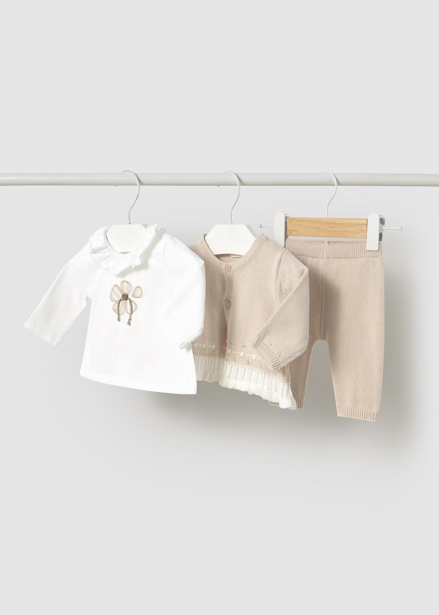 CONJUNTO TRES PIEZAS TRICOT MAYORAL