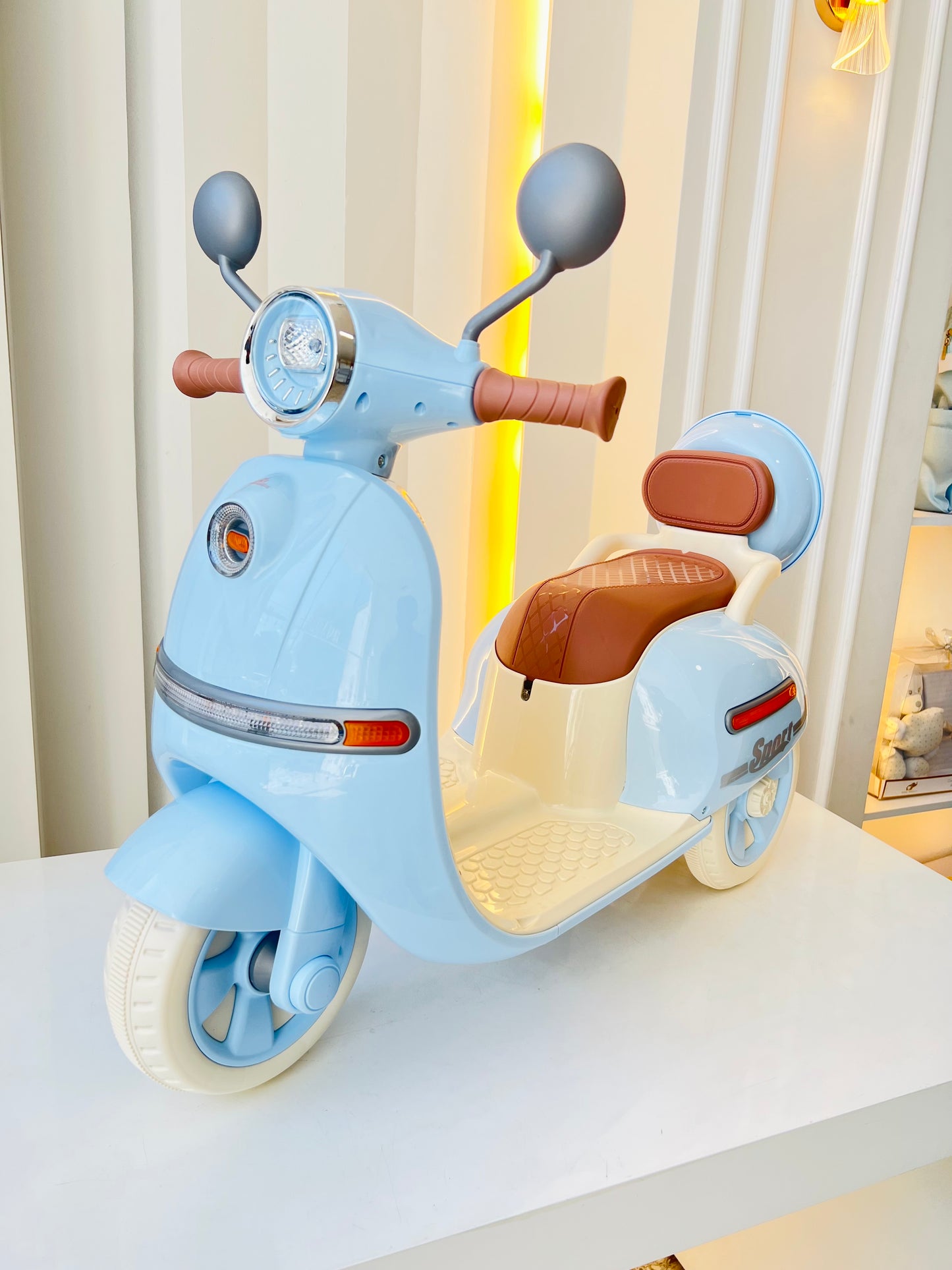 MOTO ELÉCTRICA INFANTIL REF.VENECIA AZUL