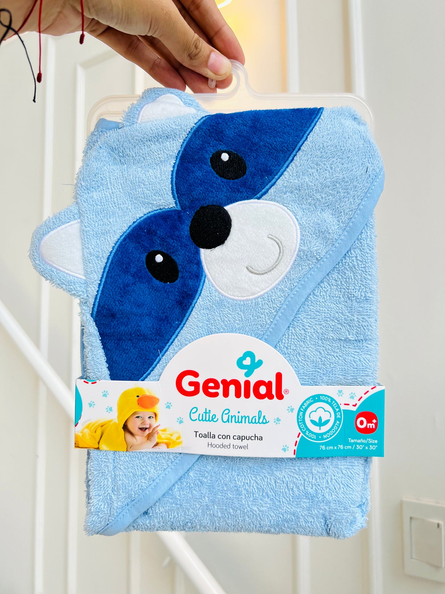 TOALLA MUÑECOS GENIAL