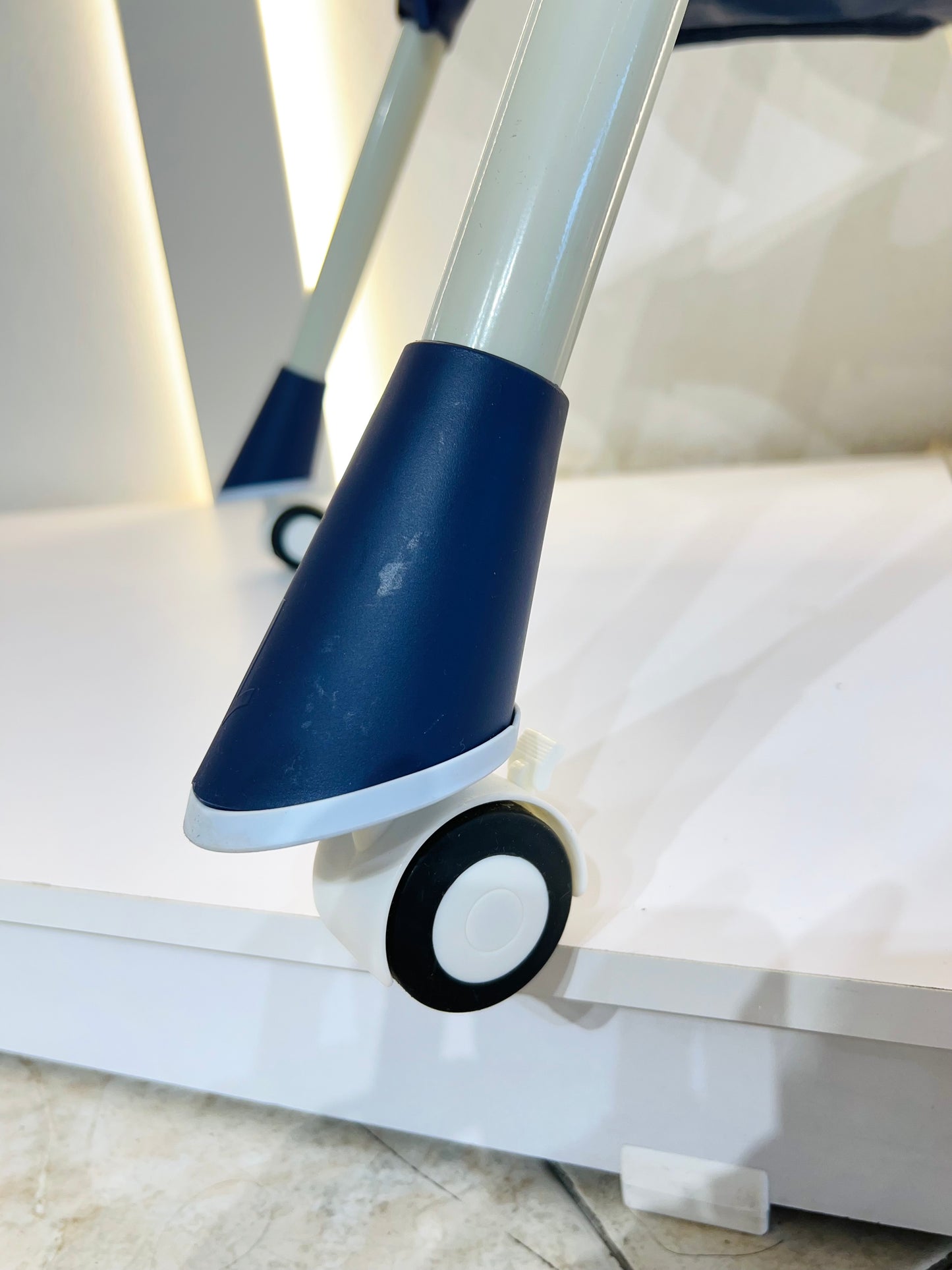 SILLAS COMEDOR BURBAY AZUL OSCURO