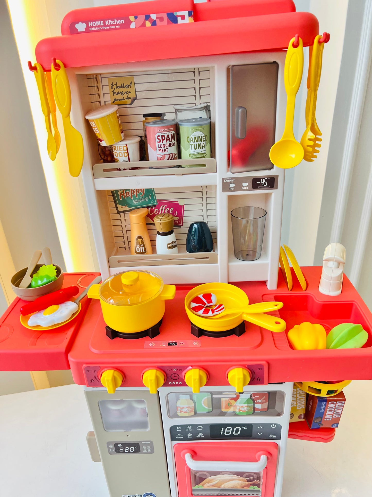 Cocina Infantil con Accesorios – Set de Juego Completo