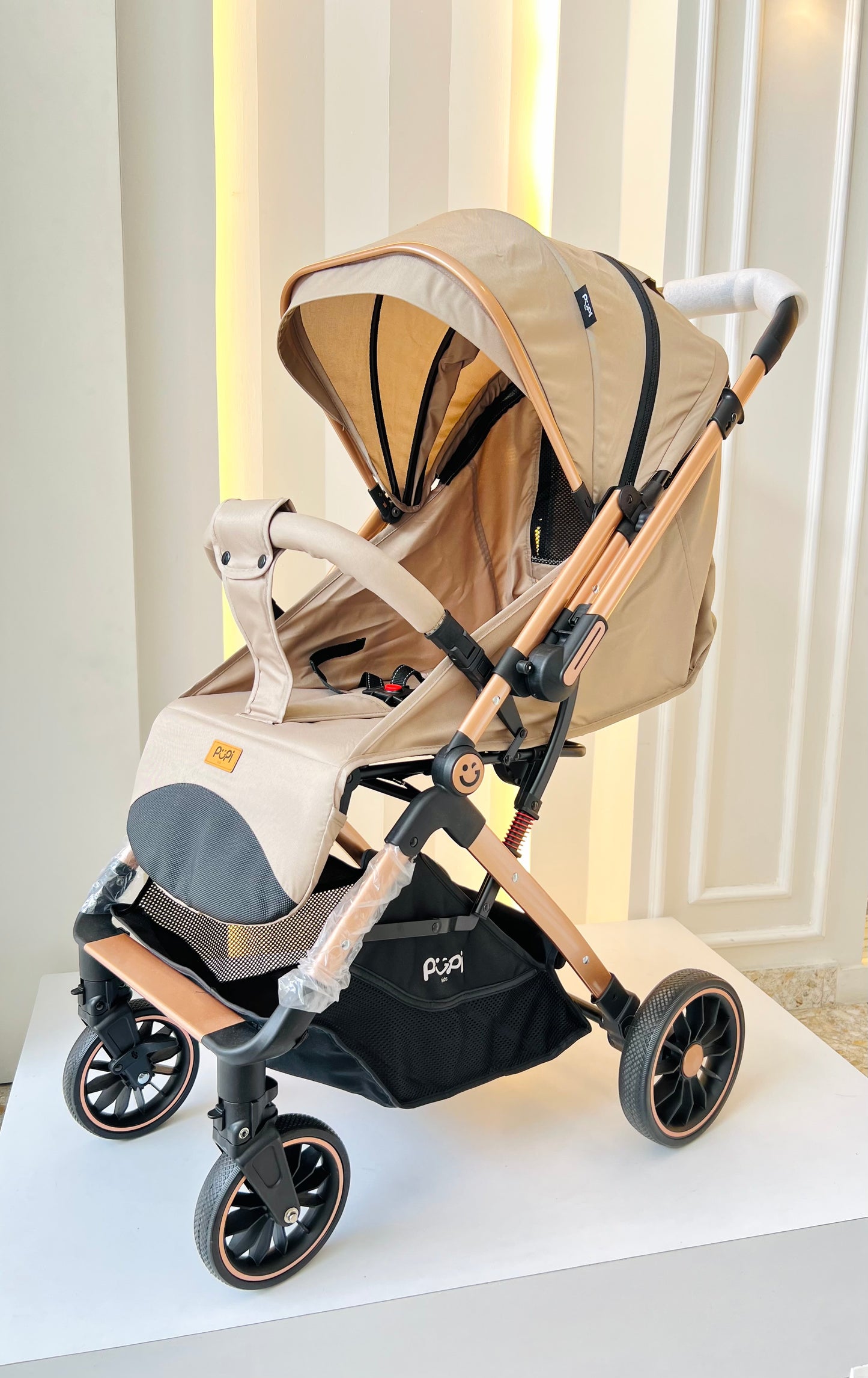COCHE MALETA REVERSIBLE PUPI