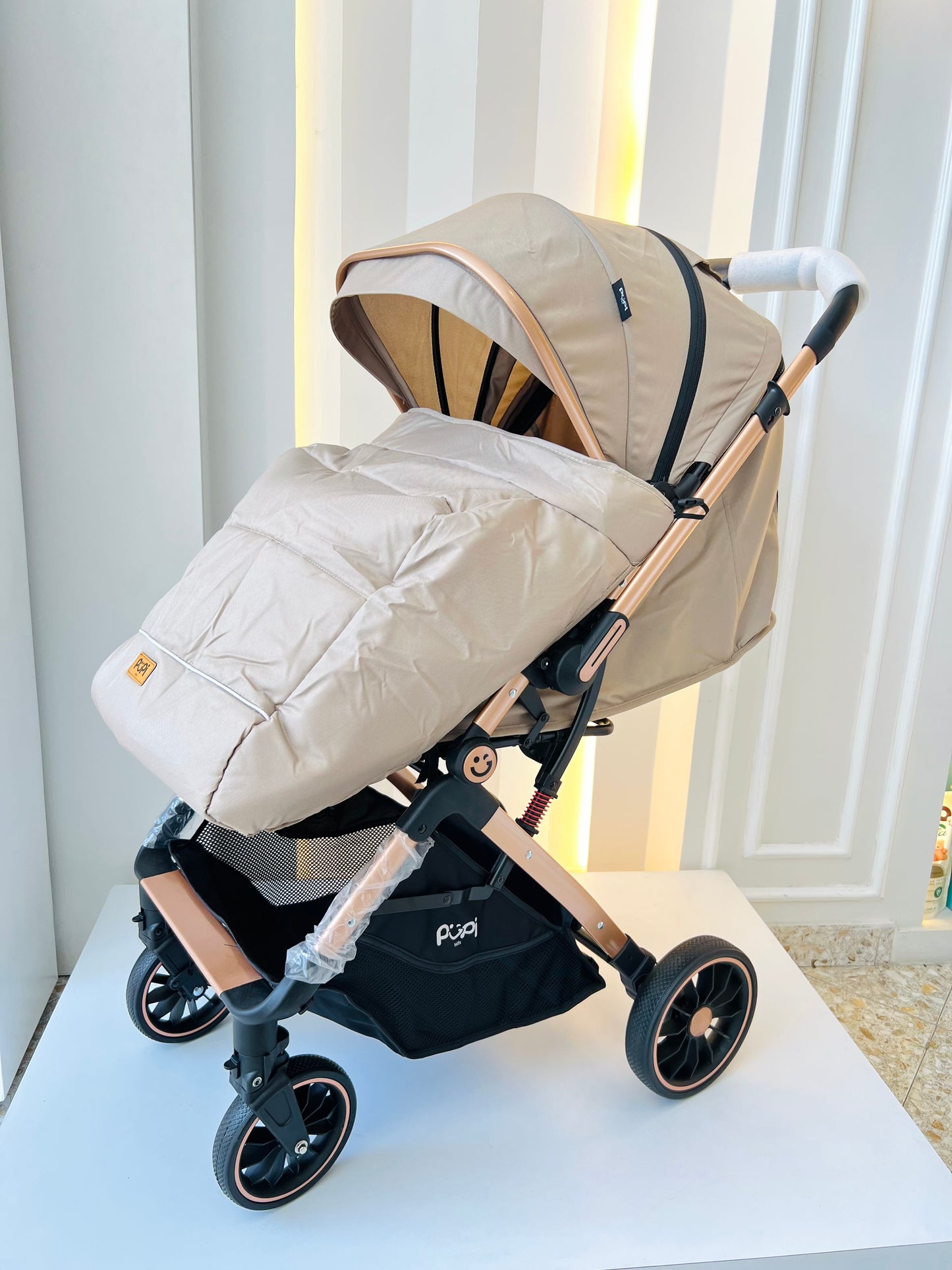 COCHE MALETA REVERSIBLE PUPI