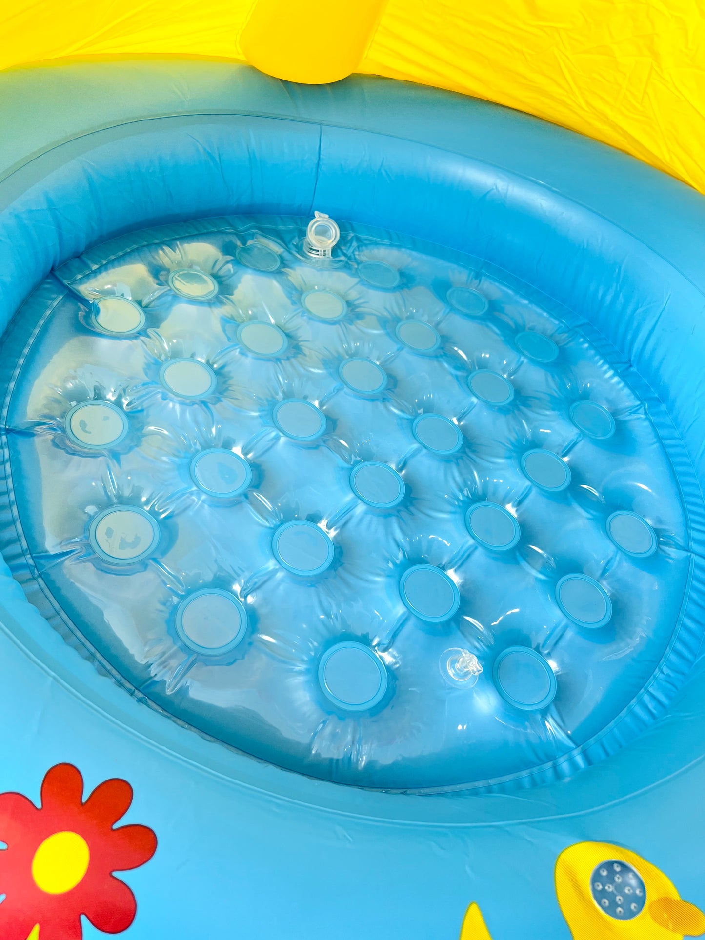 PISCINA INFLABLE DE PATO PARA BEBÉS