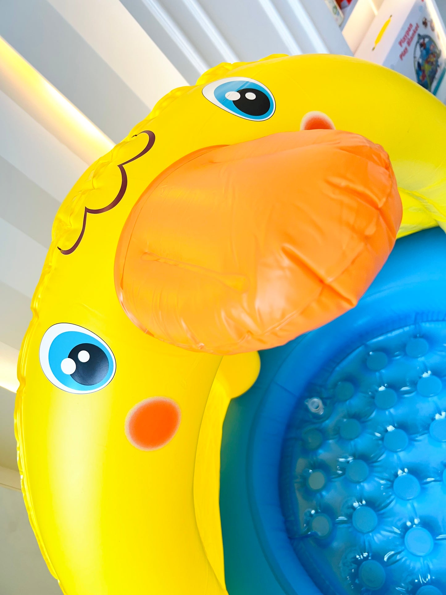 PISCINA INFLABLE DE PATO PARA BEBÉS